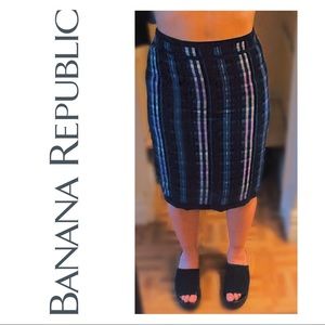 Pastel Plaid Pencil Skirt